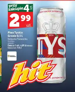 Topaz Piwo Tyskie oferta