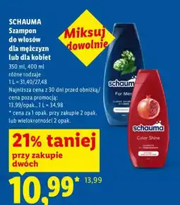 Lidl Szampon do włosów dla kobiet Schauma Color Shine oferta