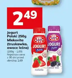 Hitpol Jogurt Polski truskawkowy Mlekovita oferta