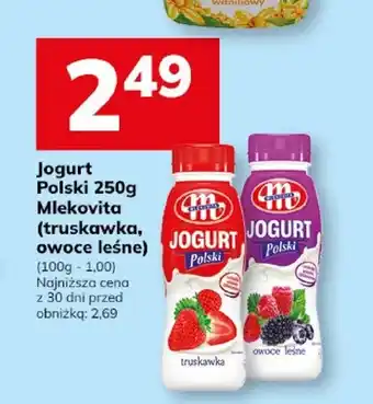Jogurt Polski truskawkowy Mlekovita