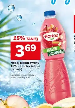 Hitpol Napój niegazowany Hortex Jabłko Rabarbar oferta