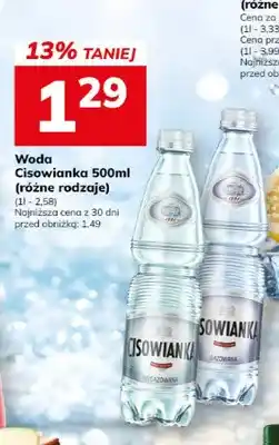 Hitpol Woda mineralna Cisowianka niegazowana oferta