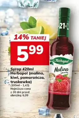 Hitpol Syrop Herbapol Malina oferta