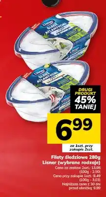 Hitpol Filety śledziowe w sosie jogurtowym Lisner oferta