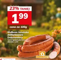 Hitpol Kiełbasa toruńska delikatesowa Dobrowolscy oferta