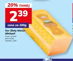 Hitpol Ser Złoty Mazur Mlekpol oferta