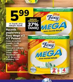 Hitpol Ręcznik papierowy Foxy Mega 2-pak oferta