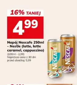Hitpol Napój kawowy Nescafe Latte oferta