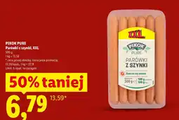 Lidl Parówki Pikok oferta