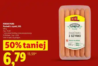 Lidl Parówki Pikok oferta
