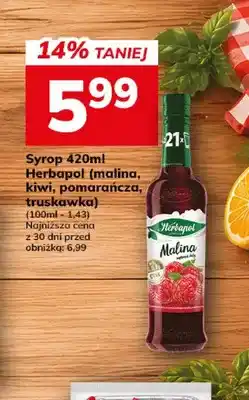 Hitpol Syrop malina Herbapol oferta