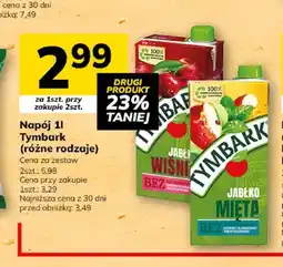 Hitpol Napój Tymbark Jabłko Wiśnia oferta