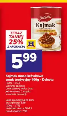 Hitpol Kajmak masa krówkowa Delecta smak tradycyjny oferta