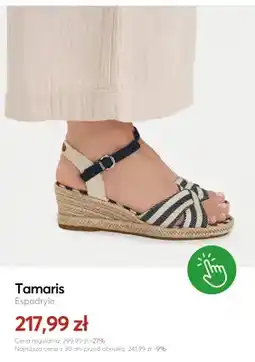 eobuwie Espadryle Tamaris oferta