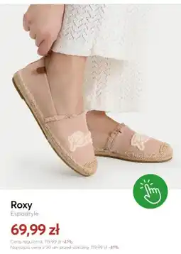 eobuwie Espadryle Roxy oferta