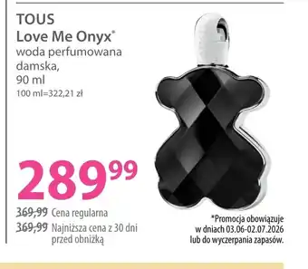 Hebe Woda perfumowana damska tous oferta