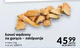Makro Łosoś wędzony na gorąco miniporcje oferta
