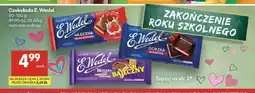 Delikatesy Centrum Czekolada mleczna truskawkowa E. Wedel oferta