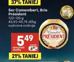 Delikatesy Centrum Ser Camembert Président oferta