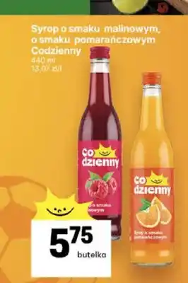 Delikatesy Centrum Syrop o smaku malinowym Codzienny oferta
