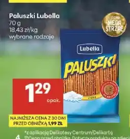 Delikatesy Centrum Paluszki z solą Lubella oferta