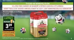 Delikatesy Centrum Piwo Kasztelan Jasne Pełne 4-pak oferta