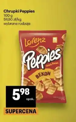 Delikatesy Centrum Chrupki Peppies Bekon oferta
