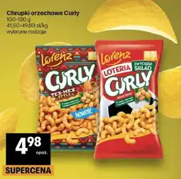 Delikatesy Centrum Chrupki orzechowe Curly Tex-Mex Style oferta