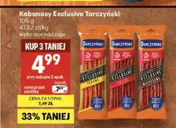 Delikatesy Centrum Kabanosy Exclusive Tarczyński Chilli oferta