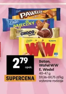 Delikatesy Centrum Baton Pawełek Toffi E. Wedel oferta