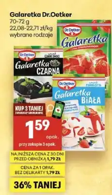 Delikatesy Centrum Galaretka o smaku truskawkowym Dr. Oetker oferta