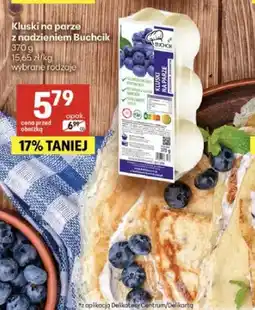 Delikatesy Centrum Kluski na parze z nadzieniem jagodowym Buchcik oferta