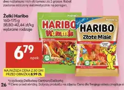 Delikatesy Centrum Żelki Haribo Wummis oferta