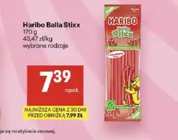 Delikatesy Centrum Żelki Haribo Balla Stixx Truskawkowe oferta