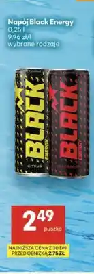 Delikatesy Centrum Napój energetyczny Black Energy Citrus oferta