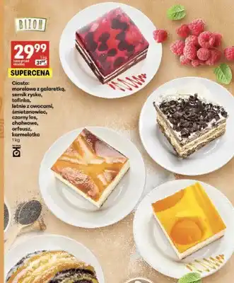 Delikatesy Centrum Ciasto morelowe z galaretką Bizon oferta
