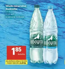 Delikatesy Centrum Woda mineralna Rodowita gazowana oferta