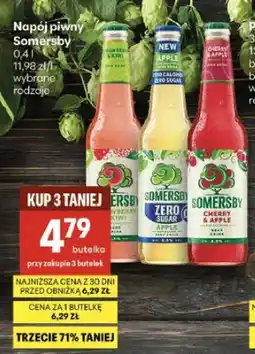 Delikatesy Centrum Napój piwny Somersby Strawberry & Kiwi oferta