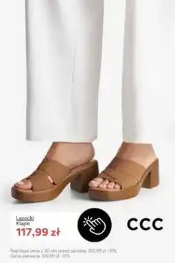 CCC Klapki damskie Lasocki oferta