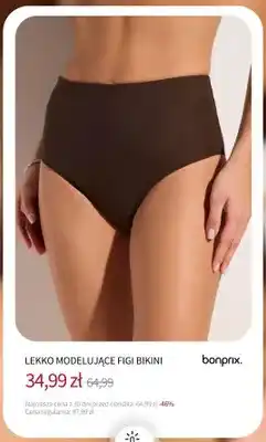 BonPrix Lekko modelujące figi bikini bonprix oferta