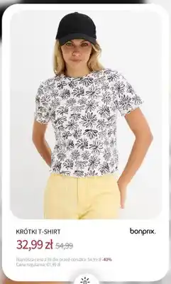 BonPrix Krótki t-shirt Bonprix oferta