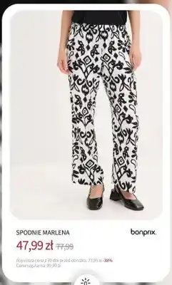 BonPrix Spodnie Marlena Bonprix oferta