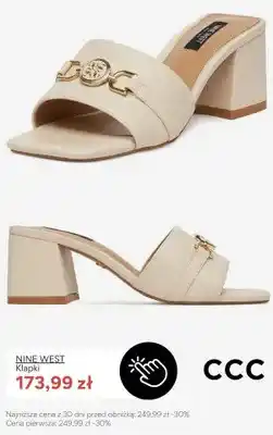 CCC Klapki Nine West oferta