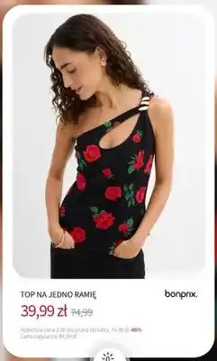 BonPrix Top na jedno ramię Bonprix oferta