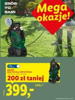 Lidl PARKSIDE Myjka ciśnieniowa oferta