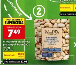 Biedronka Mieszanka orzechów prażonych BakaD'Or 150 g oferta