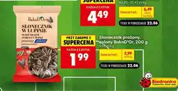 Biedronka Słonecznik prażony solony BakaD'Or, 200 g oferta