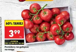 Biedronka POMIDORY NA GAŁĄZCE NA WAGĘ oferta