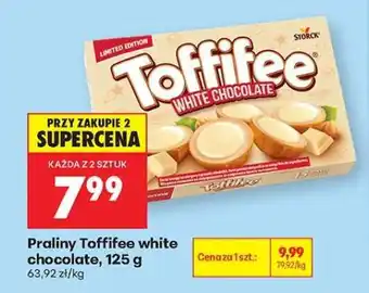Biedronka Praliny Toffifee white chocolate 125 g oferta