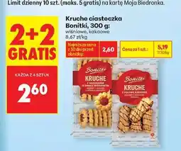Biedronka Kruche ciasteczka Bonitki 300 g oferta